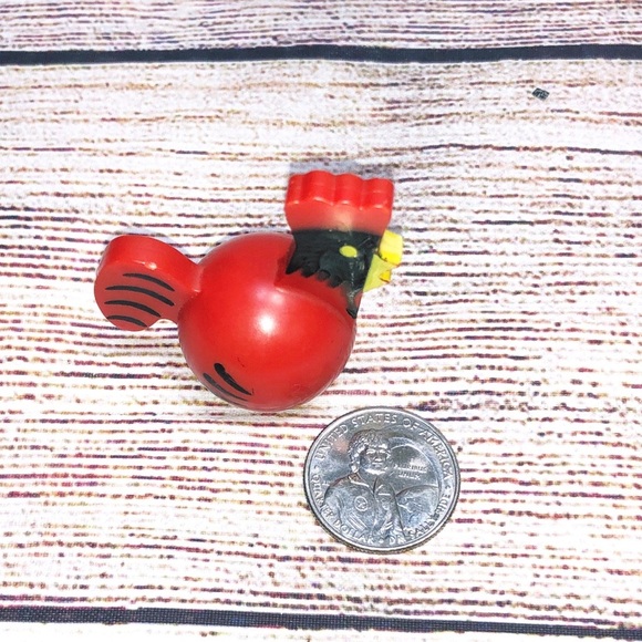 Vintage Fisher Price Little People Rooster/Hen Chicken Farm Animals - Picture 8 of 8